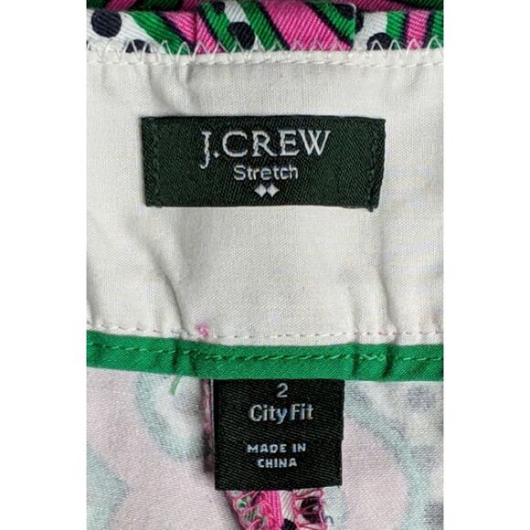 J. Crew Factory 5" Printed Stretch Chino Short (City Fit) 2 - Picture 4 of 6